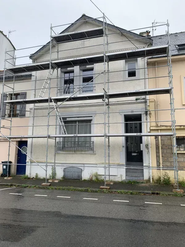 Maison peinture avant